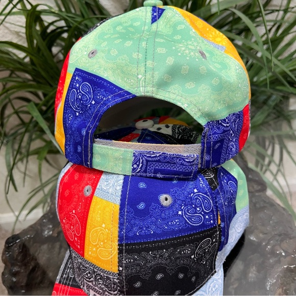 🧢NWOT🧢 Soft Comfortable Bandana Adjustable Velcro Baseball Style Cap - Picture 5 of 11